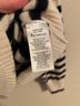 Everlane 50% Recycled Wool 50% Cashmere 5% Nylon 100% Cashmere Stripes Black White Pullover Sweater Size M - photo 4