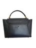 Coach 100% Leather Floral Solid Blue Leather Satchel One size - photo 2