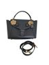 Coach 100% Leather Floral Solid Blue Leather Satchel One size - photo 5
