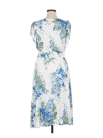 Boden Wisteria Print Jersey Knit Casual Dress (view 2)
