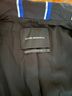Club Monaco 97% Cotton 3% Spandex 100% Polyester Stripes Black Blue White Blazer Size 4X - photo 7