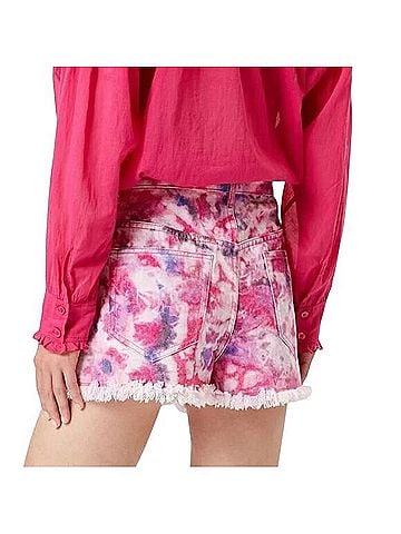 Isabel Marant Lesia Denim Shorts (view 2)