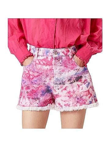 Isabel Marant Lesia Denim Shorts (view 1)