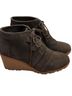 TOMS Green Brown Ankle Boots Size 7 1/2 - photo 1