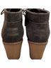 TOMS Green Brown Ankle Boots Size 7 1/2 - photo 2