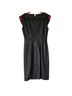Kay Unger 100% Poly Leopard Print Black Cocktail Dress Size 4 - photo 2