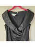 Kay Unger 100% Poly Leopard Print Black Cocktail Dress Size 4 - photo 4