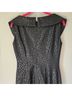Kay Unger 100% Poly Leopard Print Black Cocktail Dress Size 4 - photo 7