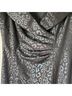 Kay Unger 100% Poly Leopard Print Black Cocktail Dress Size 4 - photo 5
