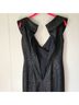 Kay Unger 100% Poly Leopard Print Black Cocktail Dress Size 4 - photo 6
