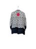 Desigual 100% Cotton Aztec Or Tribal Print Floral Black Red Jacket Size L - photo 3