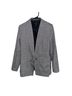 Karen Millen Plaid Gray Blazer Size 8 - photo 1