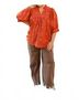 Entro Red Vintage Blossom Top in Red Size 2X - photo 3