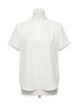 Entro White Classic Chic Top in Ivory Size 1X - photo 1