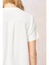 Entro White Classic Chic Top in Ivory Size 1X - photo 6