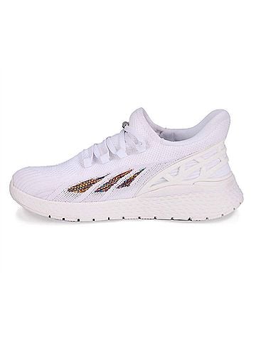 Drew Women's Halo Walking Shoes in White Mesh Combo (view 2)
