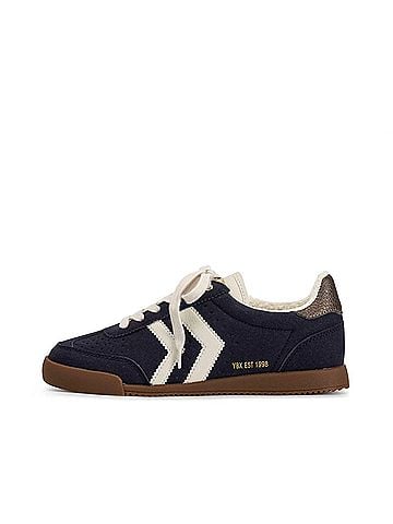 Yellow Box Women's Neevan Lace-Up Sneaker in Navy (view 2)