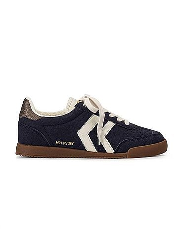 Yellow Box Women's Neevan Lace-Up Sneaker in Navy (view 1)