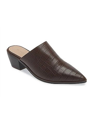 Chocolat Blu Women's Cellia Croco Heel in Brown (view 2)
