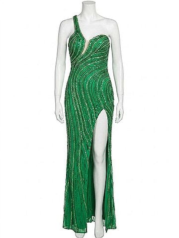 Jovani Tamara Gown in Green (view 1)