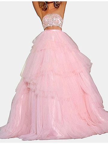 Jovani Chandler Gown in Pink (view 2)