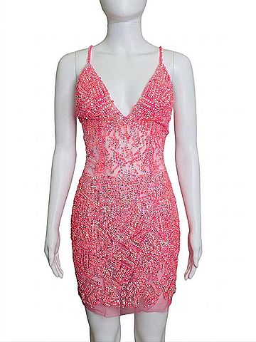 Jovani Rory Dress in Pink (view 1)