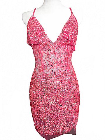 Jovani Rory Dress in Pink (view 2)