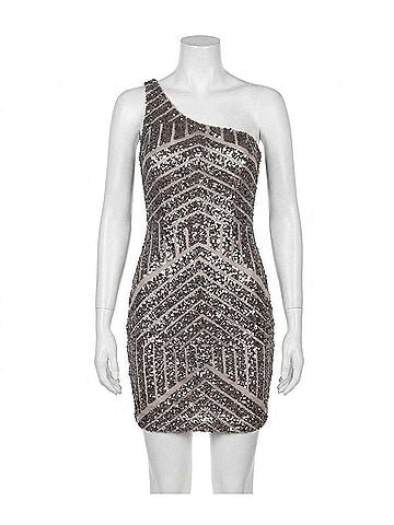 Jovani Short Cocktail Dress in Purple (view 1)
