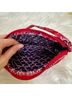Vera Bradley 100% Cotton Damask Red Wristlet One size - photo 8