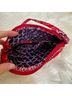 Vera Bradley 100% Cotton Damask Red Wristlet One size - photo 7