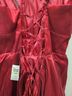 B. Darlin 60% Polyester 35% Nylon 5% Spandex 100% Polyester Solid Red Cocktail Dress Size 18 - photo 9