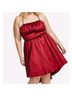 B. Darlin 60% Polyester 35% Nylon 5% Spandex 100% Polyester Solid Red Cocktail Dress Size 18 - photo 7