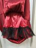 B. Darlin 60% Polyester 35% Nylon 5% Spandex 100% Polyester Solid Red Cocktail Dress Size 18 - photo 5