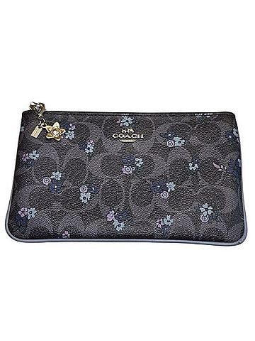 Coach Ranch Floral Signature C Clutch (view 1)