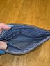 Coach 100% Leather Floral Solid Black Blue Clutch One size - photo 6