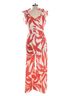 Shein 100% Polyester Orange Jumpsuit Size L - photo 2