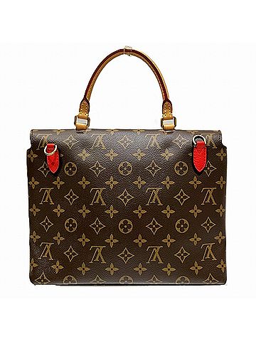 Louis Vuitton Louis Vuitton Marignan Handbag, Monogram Leather, Toile Fabric, M44286 (view 2)
