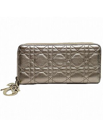 Christian Dior Christian Dior Dior Lady Voyageur Long Wallet, Canage Leather, 33-MA-0222 (view 1)