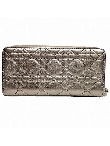 Christian Dior Christian Dior Dior Lady Voyageur Long Wallet, Canage Leather, 33-MA-0222 (view 2)