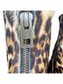Zadig & Voltaire 100% Leather Animal Print Brown Black Ankle Boots Size 6 - photo 4