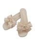 Kailee P. 100% Satin Tan Sandals Size 6 1/2 - photo 2
