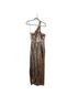 Amanda Uprichard 100% Polyester 95% Polyester 5% Elastane Gold Cocktail Dress Size S - photo 2