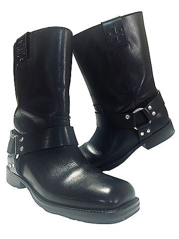 Tory Burch Double T Ankle Boots (view 1)