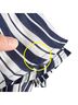 Cato 100% Polyester Stripes Blue White Long Sleeve Blouse Size 22 - photo 4