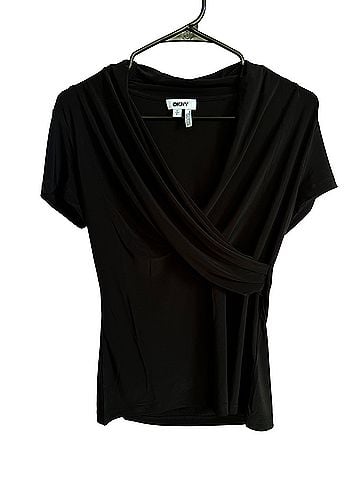 DKNY Short Sleeve Blouse (view 1)