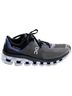 On Cloud Solid Black Gray Blue Sneakers Size 6 - photo 1