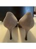 High Life Apparel 100% Suede Gray Heels Size EU 38 - photo 4