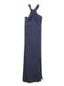 Azazie 100% Polyester Blue Cocktail Dress Size 4 - photo 1