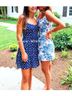Reformation Polka Dots Blue Casual Dress Size 6 - photo 4