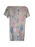 Dudley Stephens White Pink Blue Casual Dress Size M - photo 2
